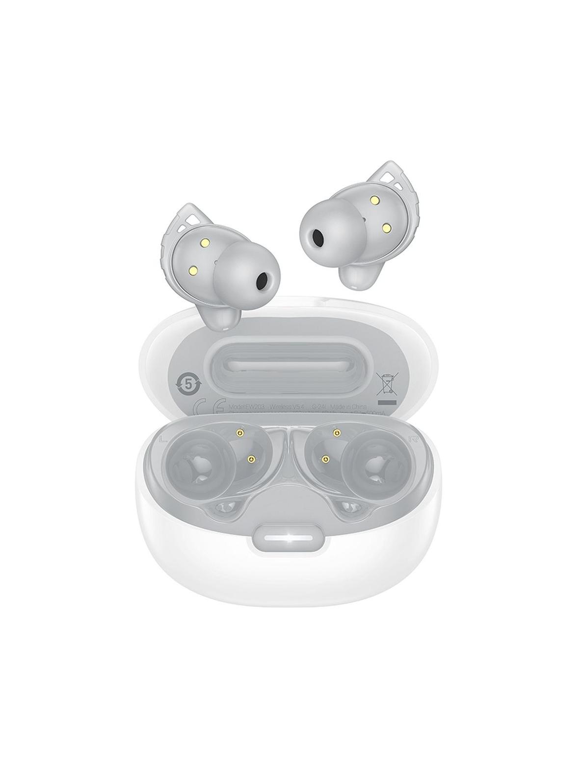 Słuchawki bezprzewodowe douszne Hoco TWS EW203 białe