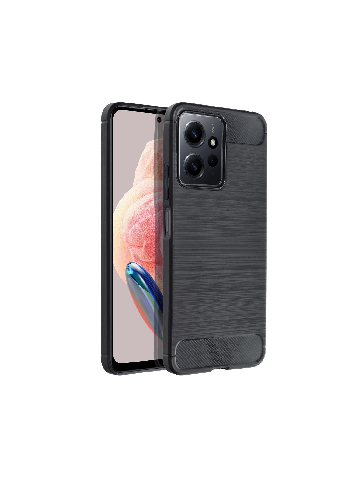 Futerał CARBON do XIAOMI Redmi Note 12 4G czarny