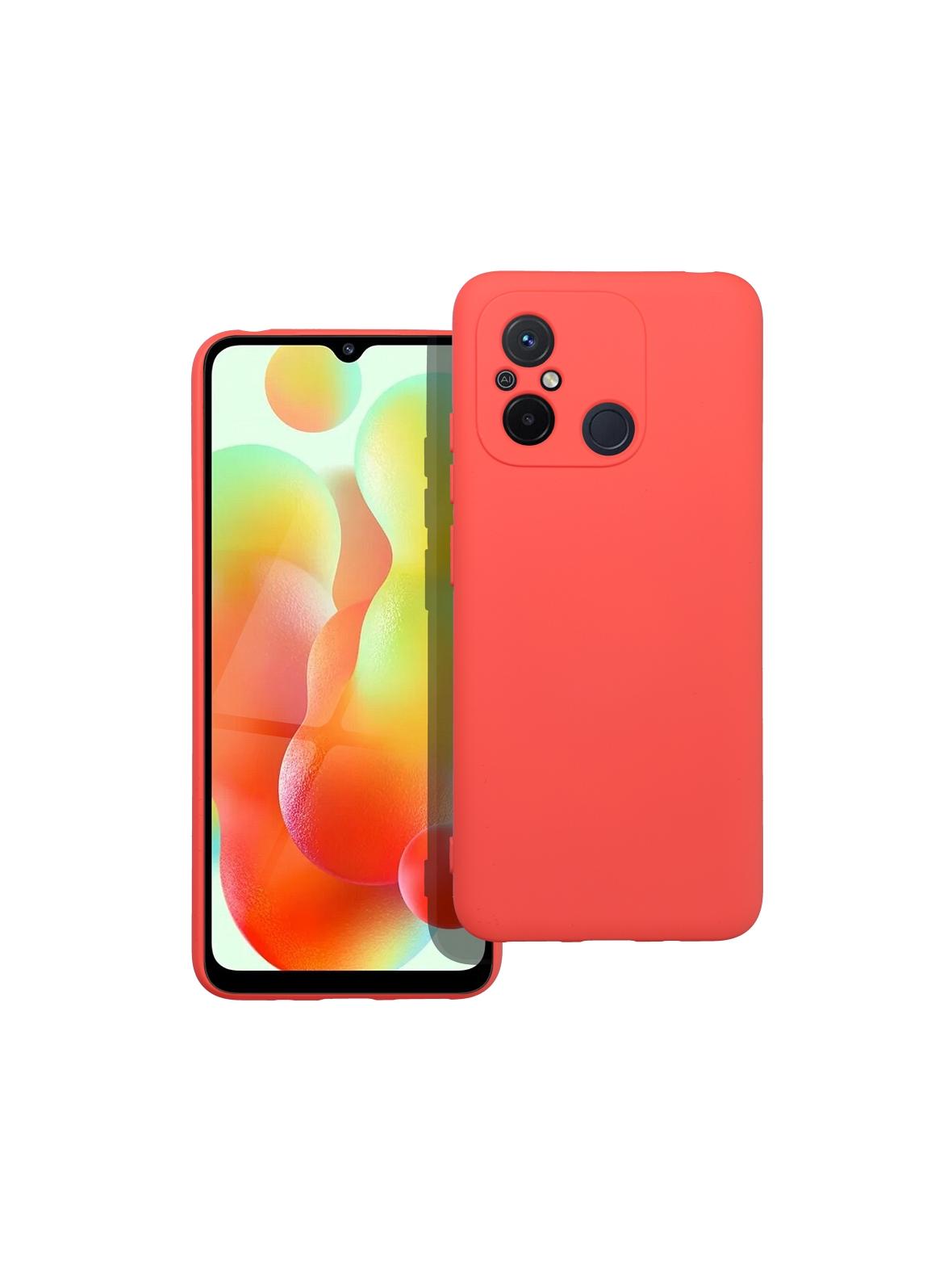 Futerał SILICONE do XIAOMI Redmi 12C brzoskwiniowy