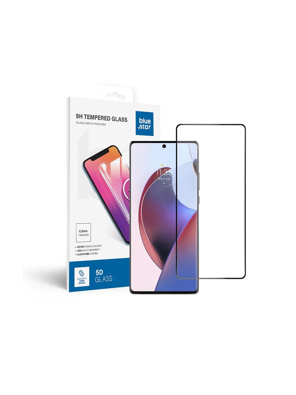Szkło hartowane do Motorola Edge 30 ULTRA Blue Star 5D czarne