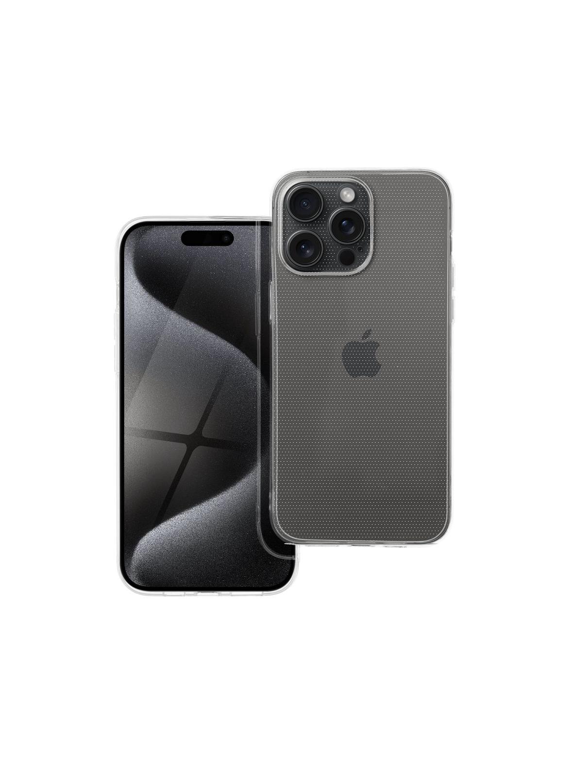 Futerał CLEAR CASE 2 mm do IPHONE 15 Pro Max (camera protection) transparentny