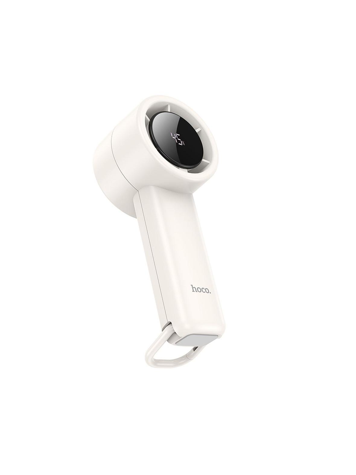 Wentylator przenośny Hoco super szybki HX63 biały