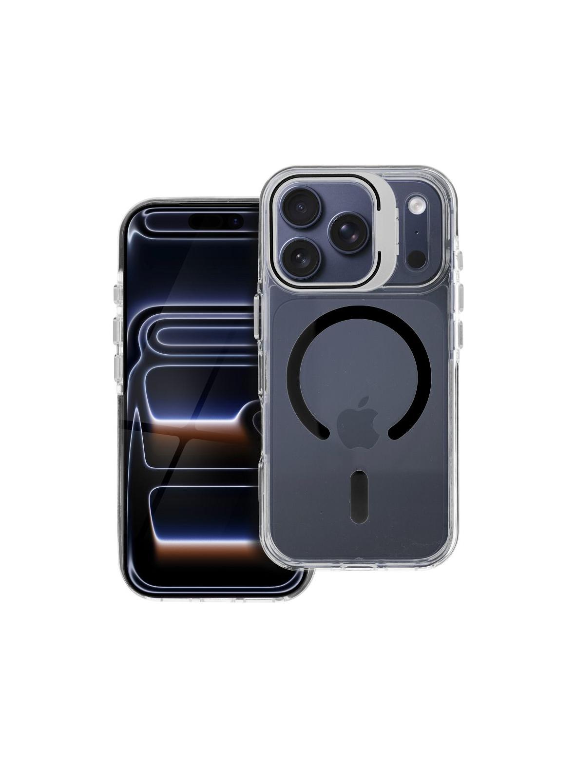 Futerał LENS MAG COVER kompatybilny z MagSafe do IPHONE 17 czarny