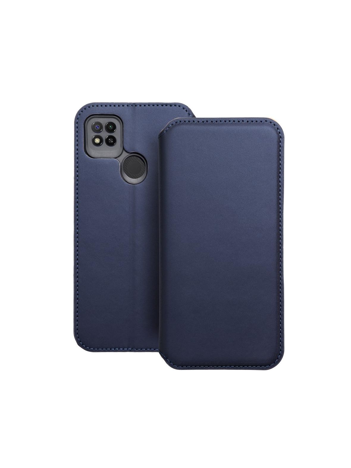 Kabura DUAL POCKET Book do XIAOMI Redmi 9c granatowy