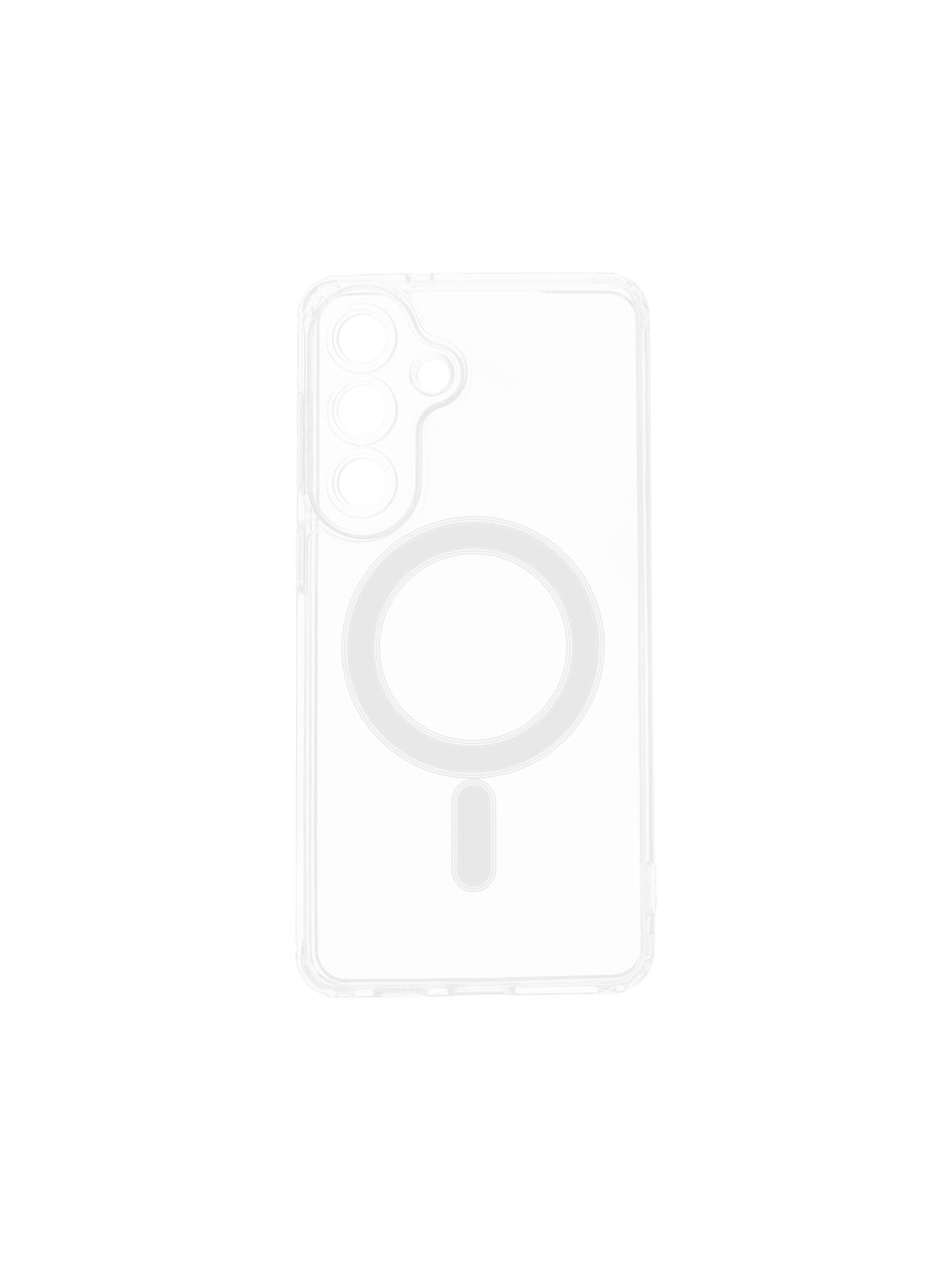 Futerał do Samsung S26 PLUS Clear Mag Cover (STR / CAMERA PROTECTION) zgodny z MagSafe  transparentny
