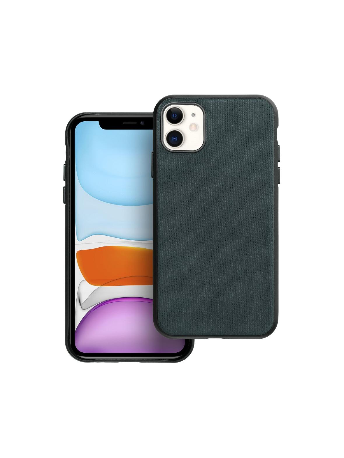 Futerał WOVEN MAG COVER kompatybilny z MagSafe do IPHONE 11 zielony