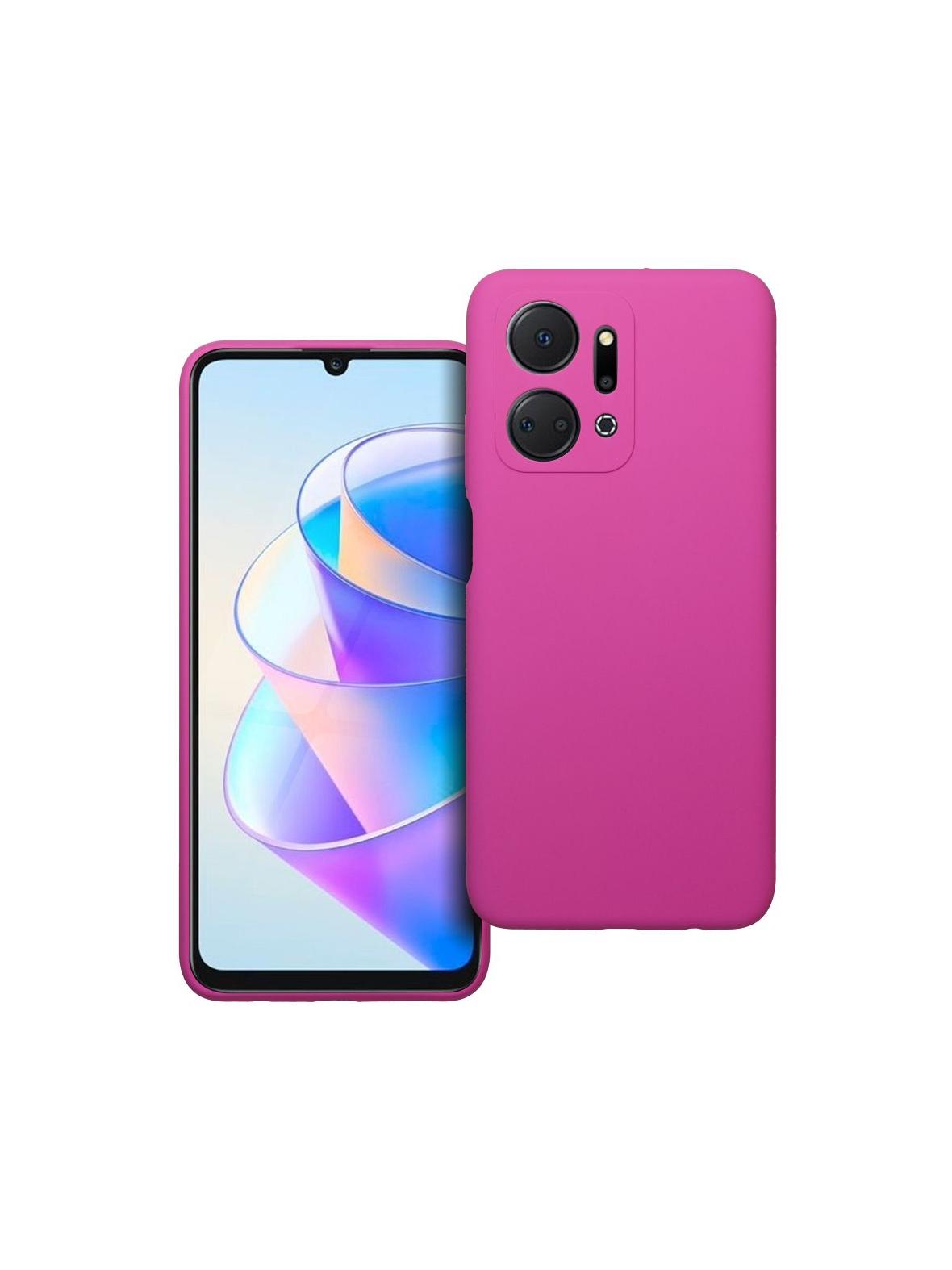 Futerał SILICONE 2mm do HONOR X7A róż