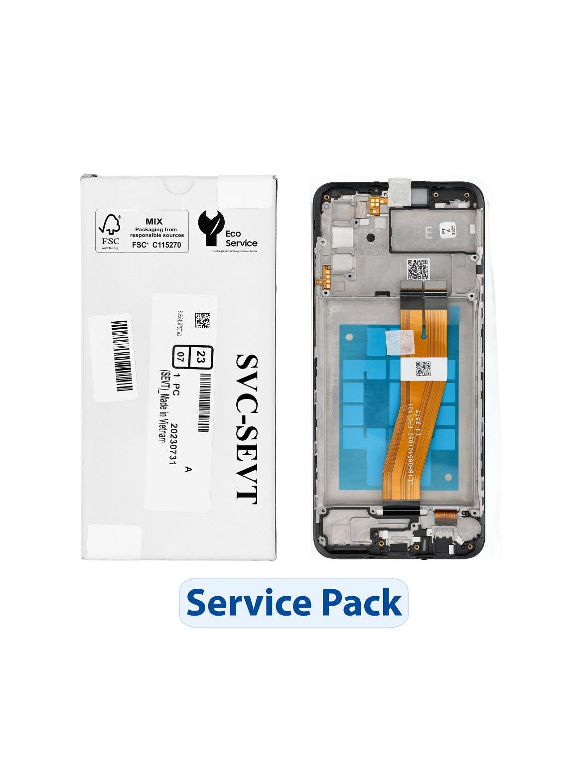 ServicePack Wyświetlacz LCD SAMSUNG A02s A025F GH81-20118A