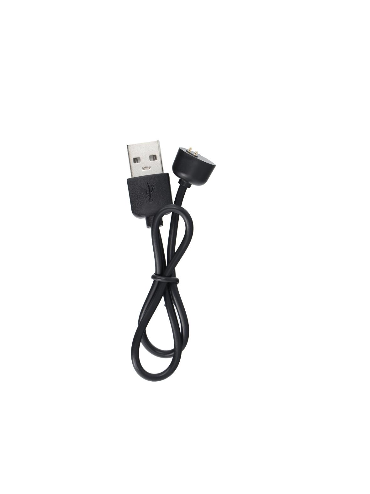 Kabel USB A do ładowania XIAOMI Mi Band 7 0,15 m czarny