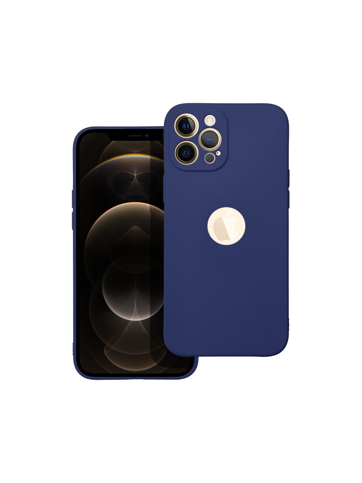 Futerał SOFT do IPHONE 12 Pro Max ciemny niebieski