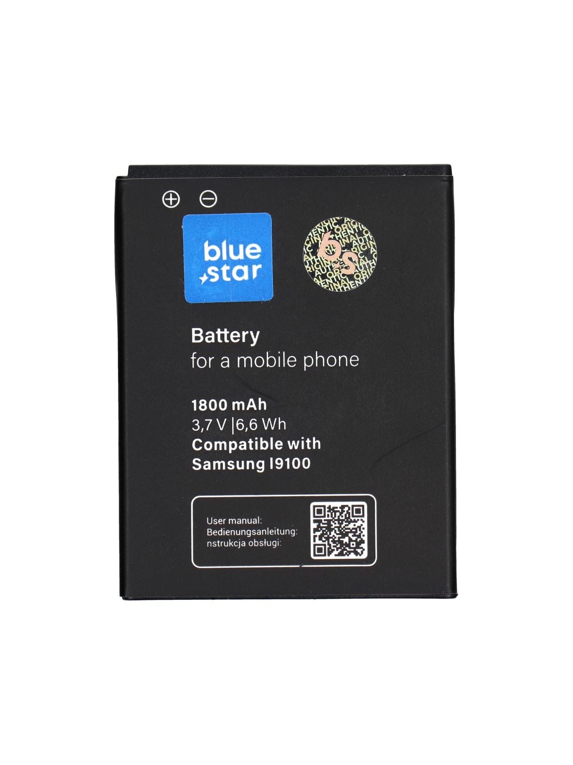 Bateria do Samsung S2 I9100 1800 mAh Blue Star Premium