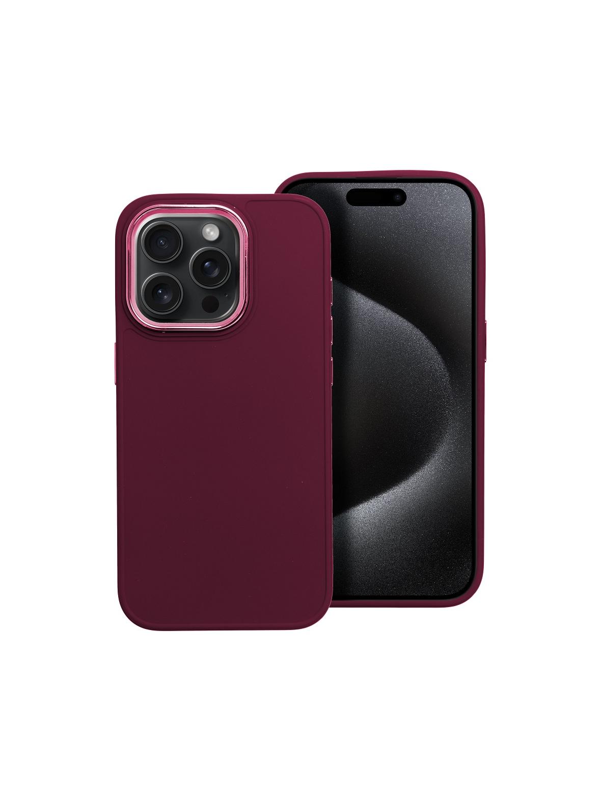 Futerał FRAME do IPHONE 15 Pro fioletowy