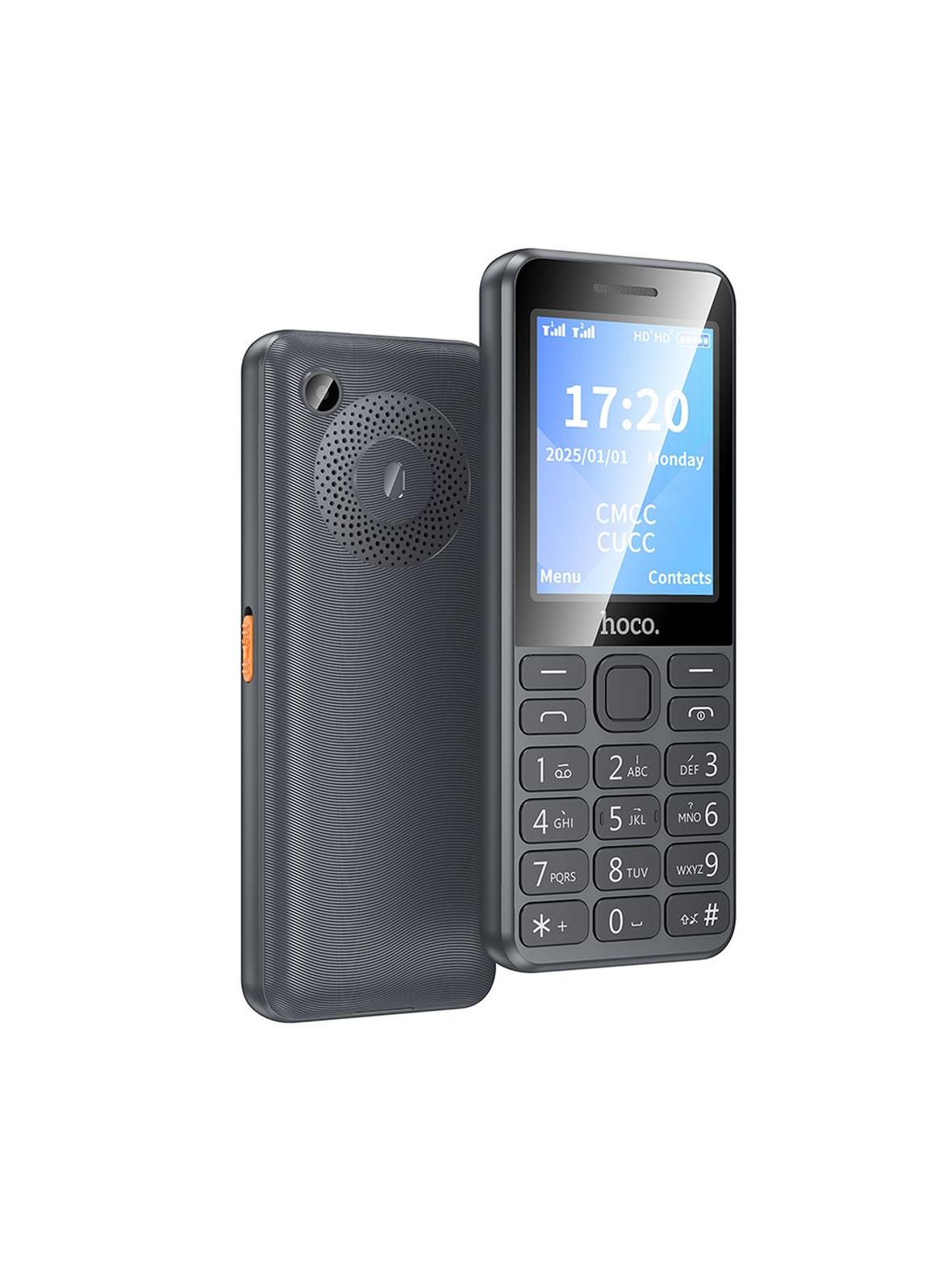 Telefon komórkowy Hoco 2,4" 4G Dual SIM A13 szary