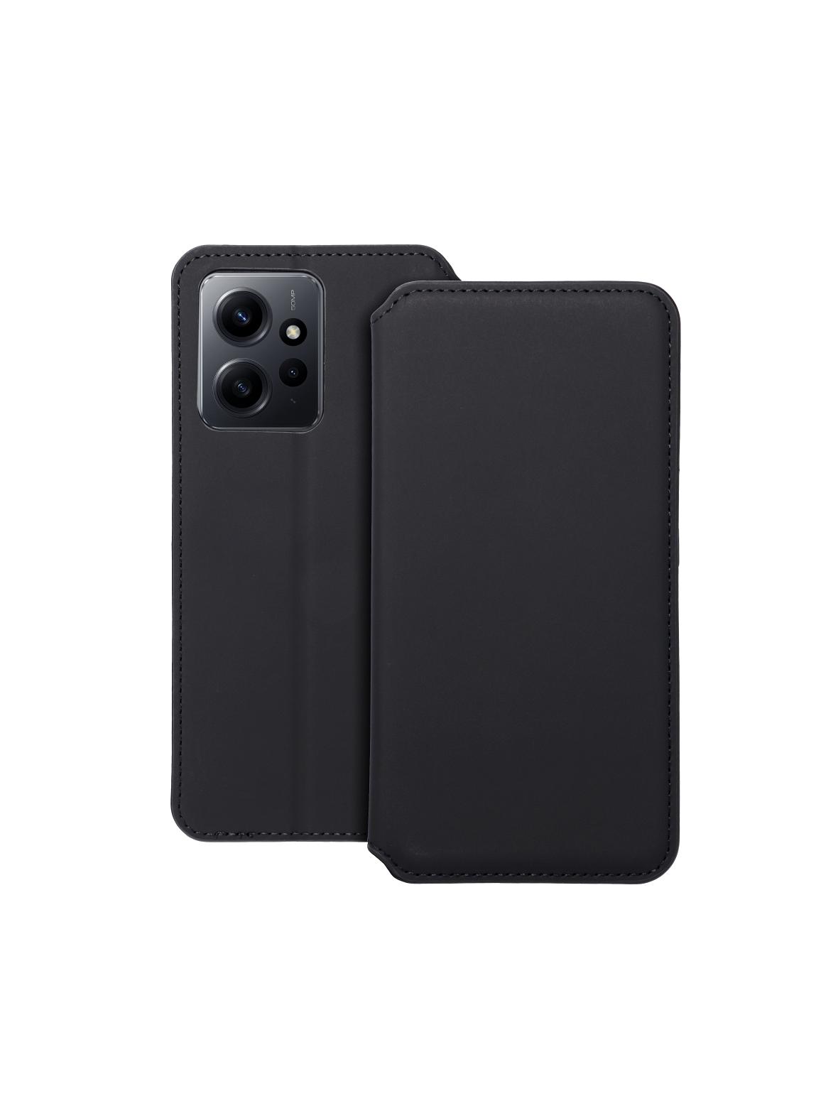 Kabura DUAL POCKET Book do XIAOMI Redmi Note 12 4G czarny