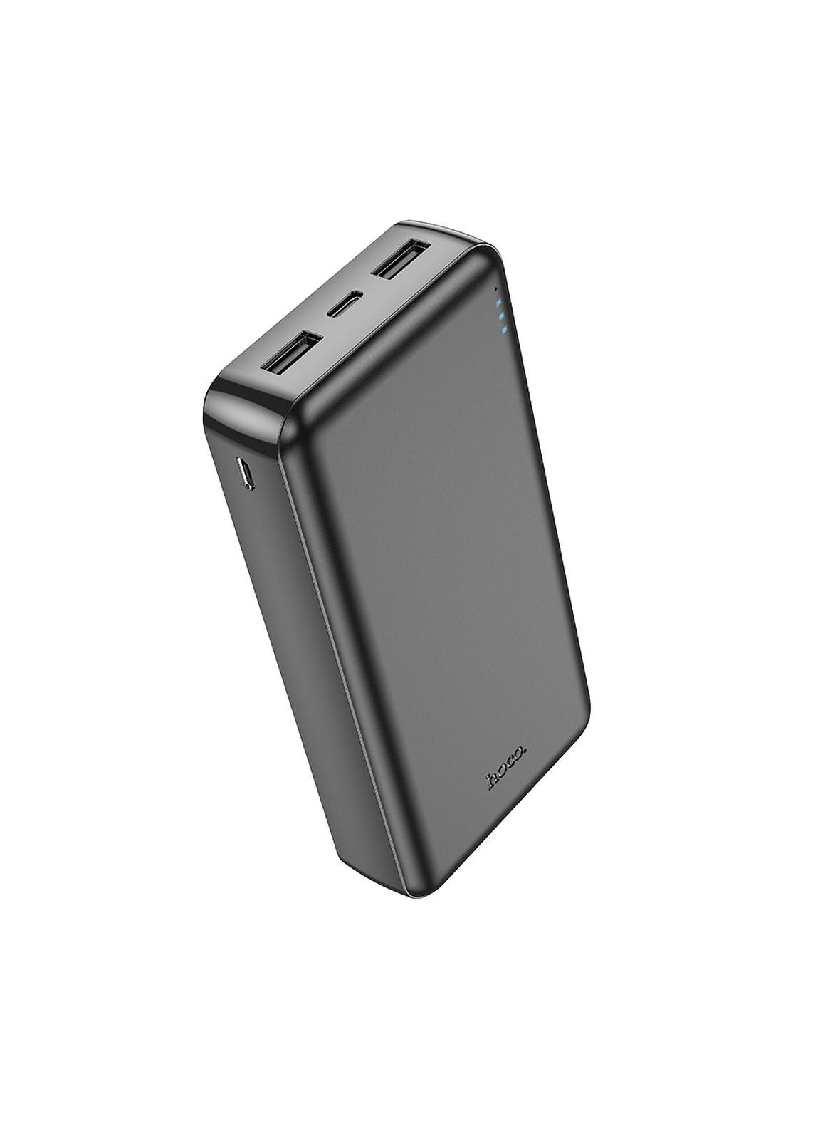 Powerbank Hoco 20000 mAh 2,1A J100A czarny