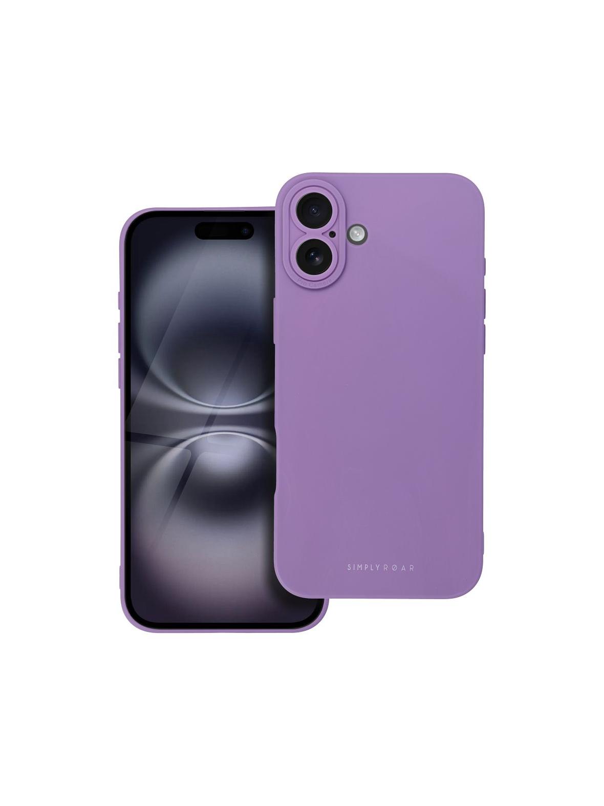 ROAR futerał LUNA do IPHONE 16 Plus Fioletowy