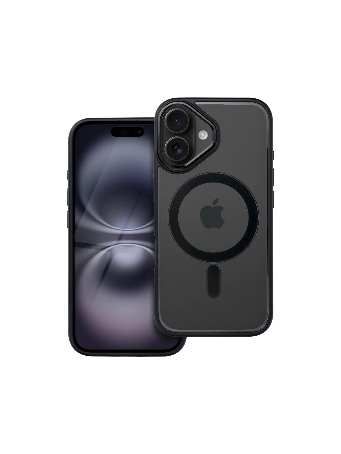 Futerał COLOR EDGE MAG COVER kompatybilny z MagSafe do IPHONE 16 czarny