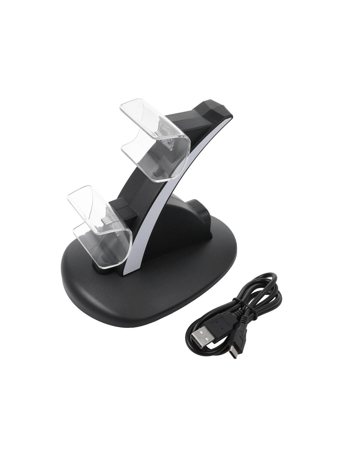 Podwójna stacja ładująca do padów PS5 HBP-253 czarna