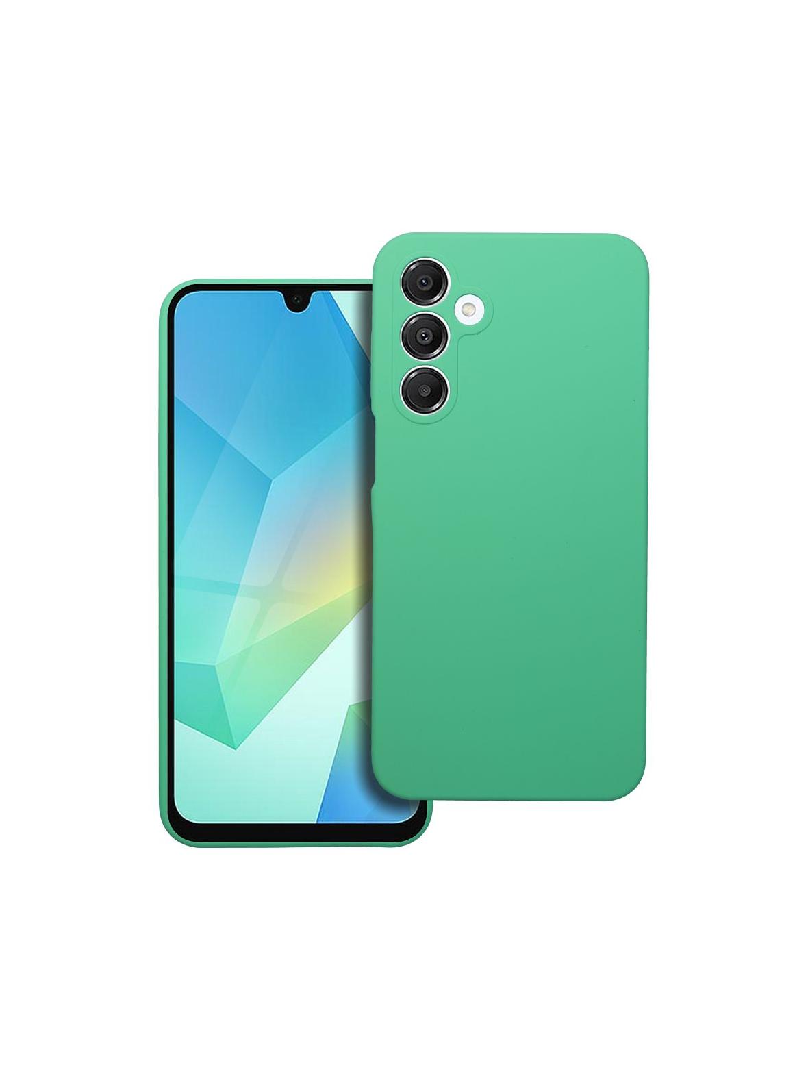 Futerał SILICONE 2mm do SAMSUNG A16 5G / A16 4G miętowy