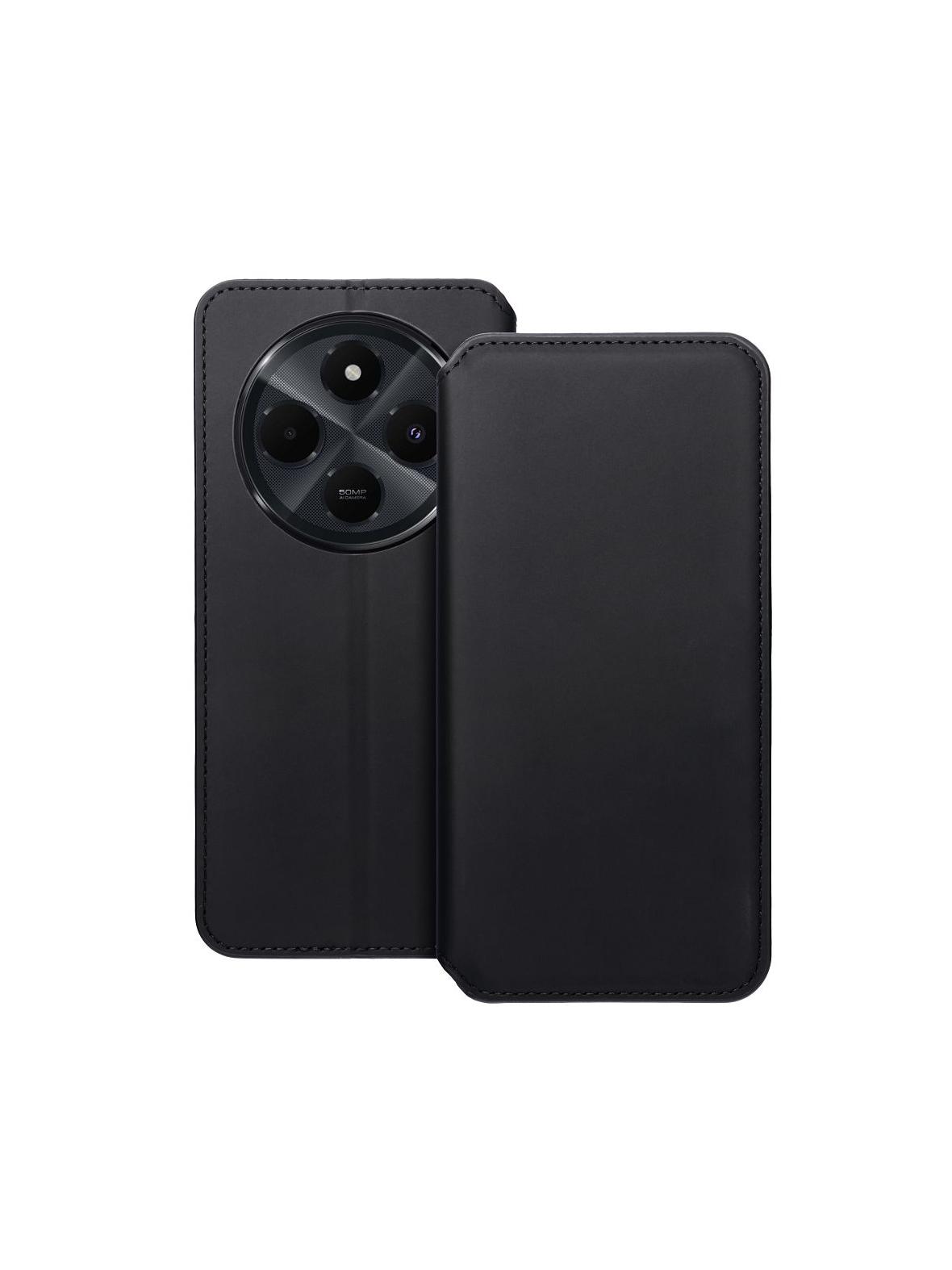 Kabura DUAL POCKET Book do XIAOMI Redmi 14c czarny