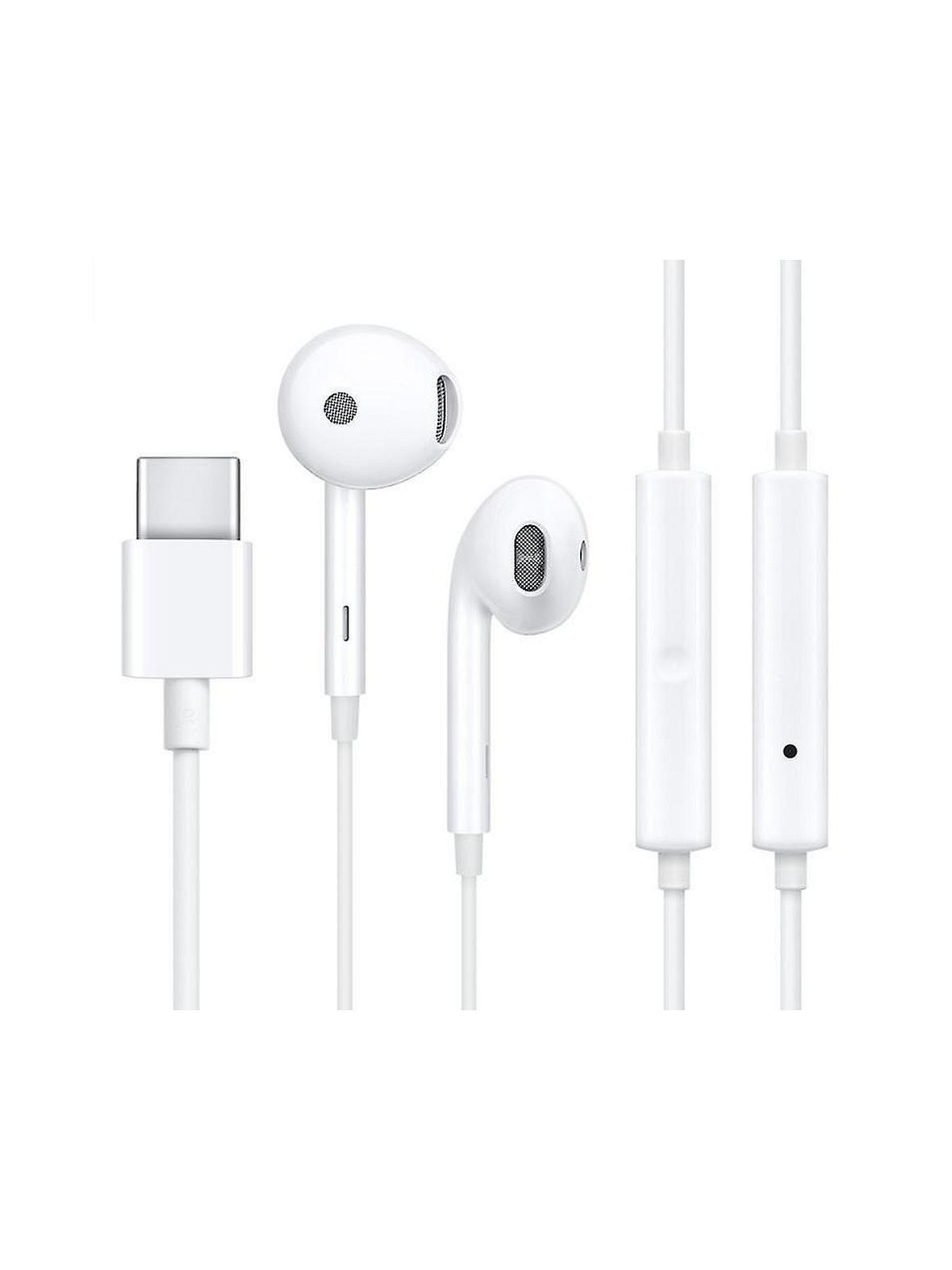 OPPO oryginalne słuchawki przewodowe Typ C z mikrofonem MH147 białe bulk