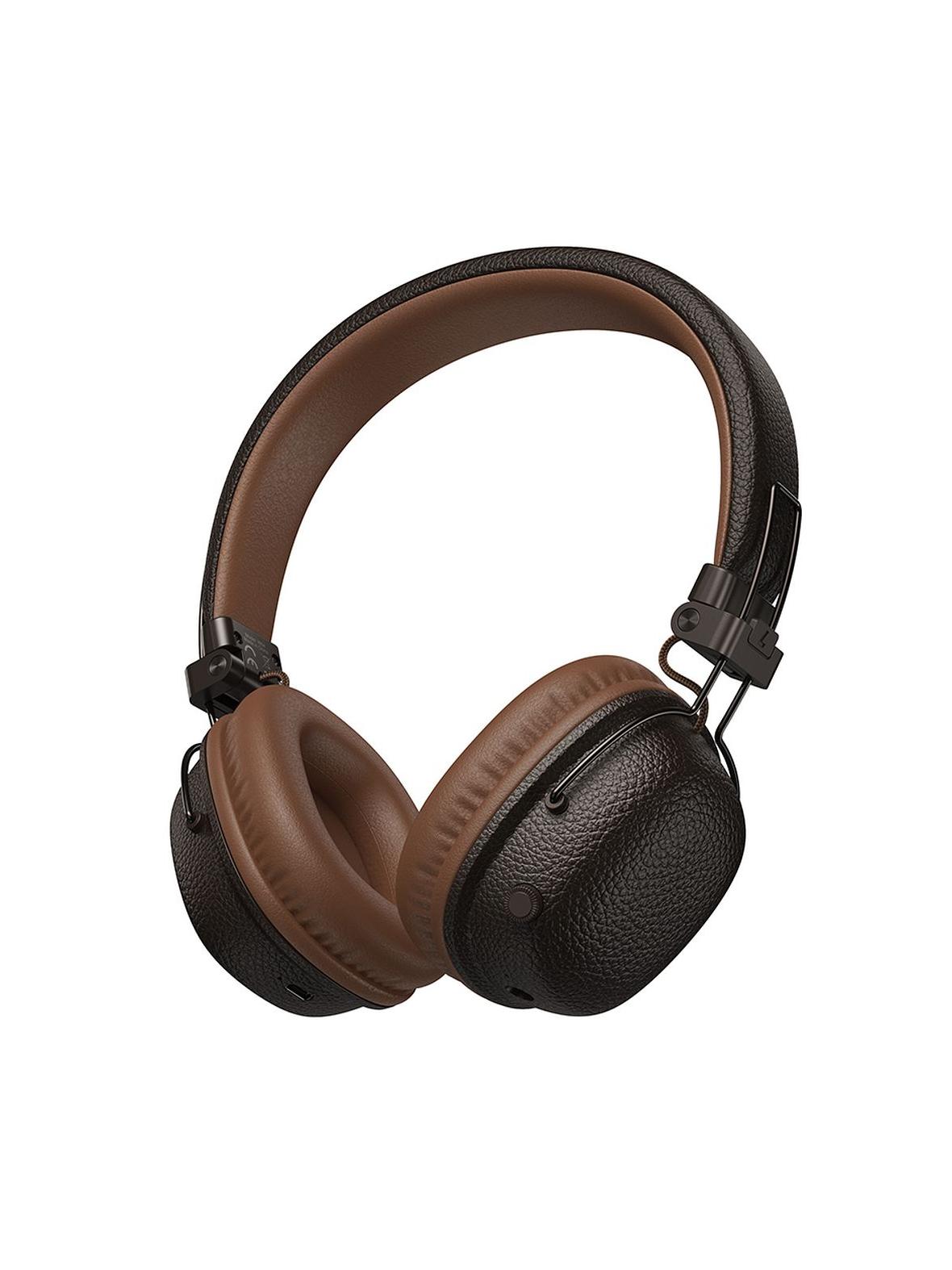 Słuchawki bezprzewodowe nauszne Hoco W64 brązowe