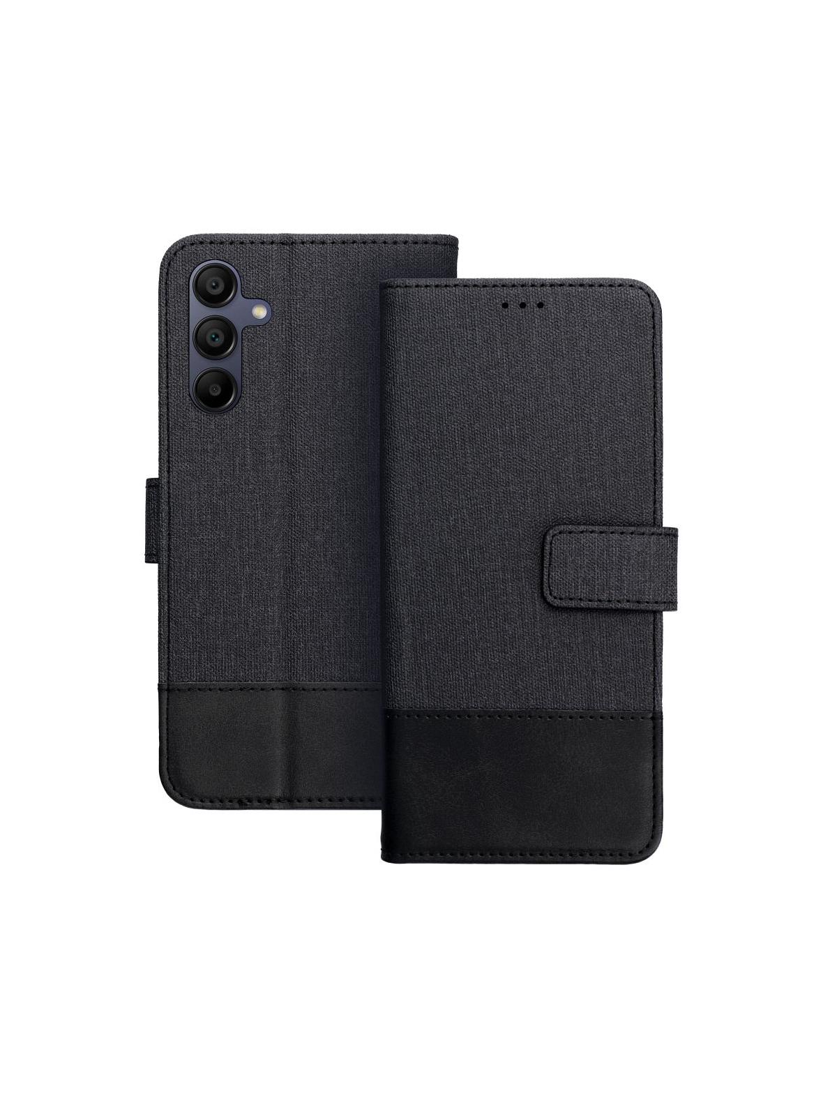 Kabura GOMMA Book do SAMSUNG A15 4G / A15 5G czarny