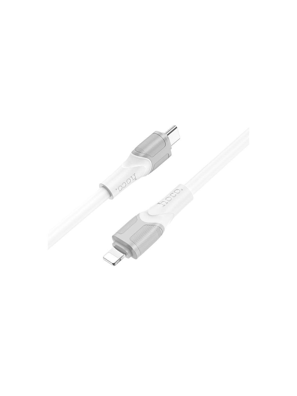 Kabel USB C do Lightning Hoco PD 27W 3 m X106 biały