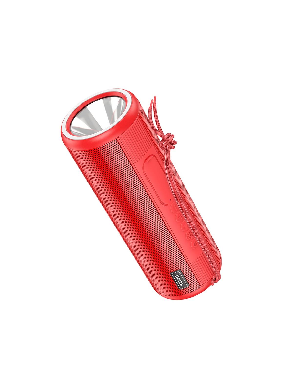 Głośnik bluetooth z latarką 2 x 15W 2h Hoco HC11 czerwony