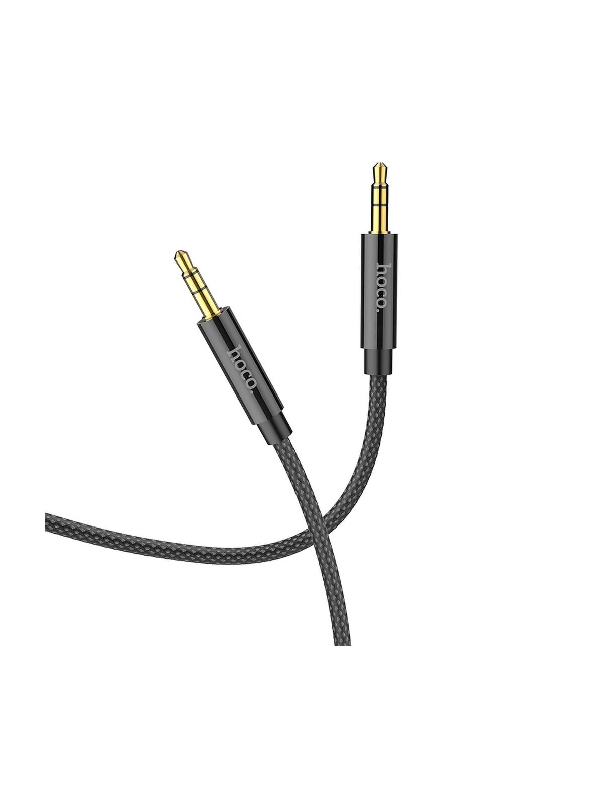 Kabel AUX Jack 3,5 mm do Jack 3,5 mm Hoco 1 m UPA19 czarny