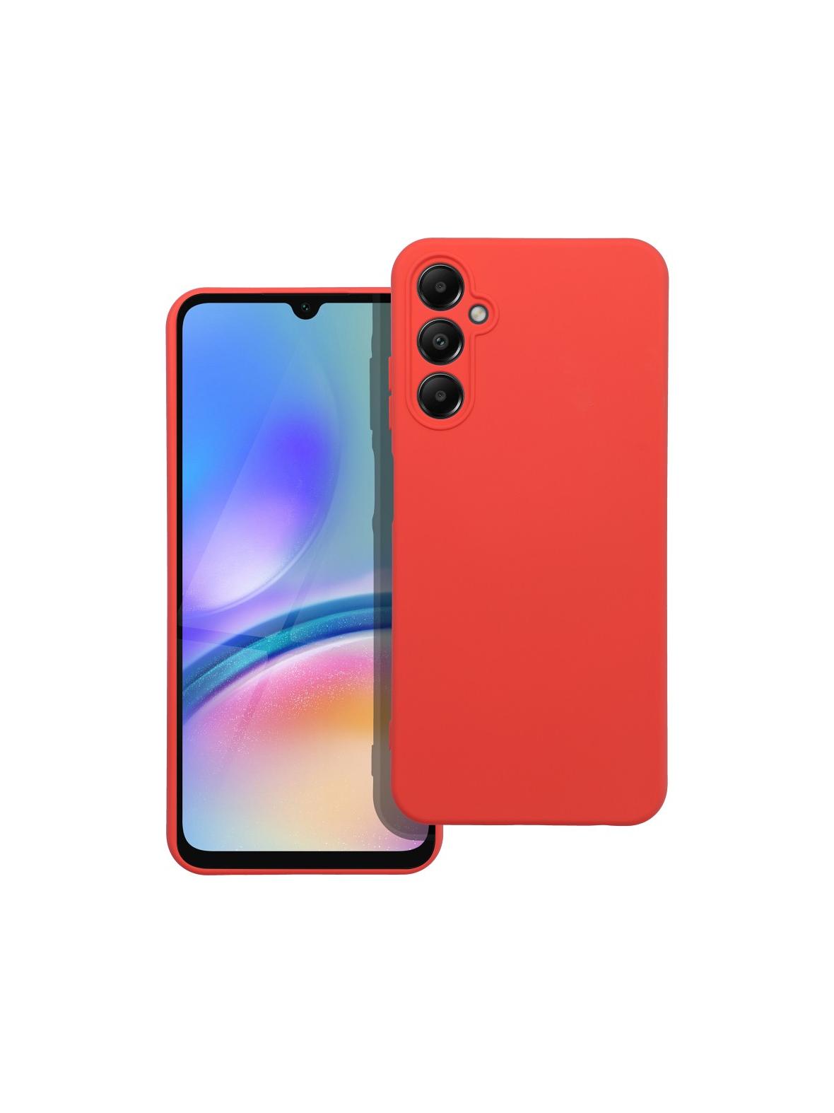 Futerał SILICONE do SAMSUNG A05S brzoskwiniowy