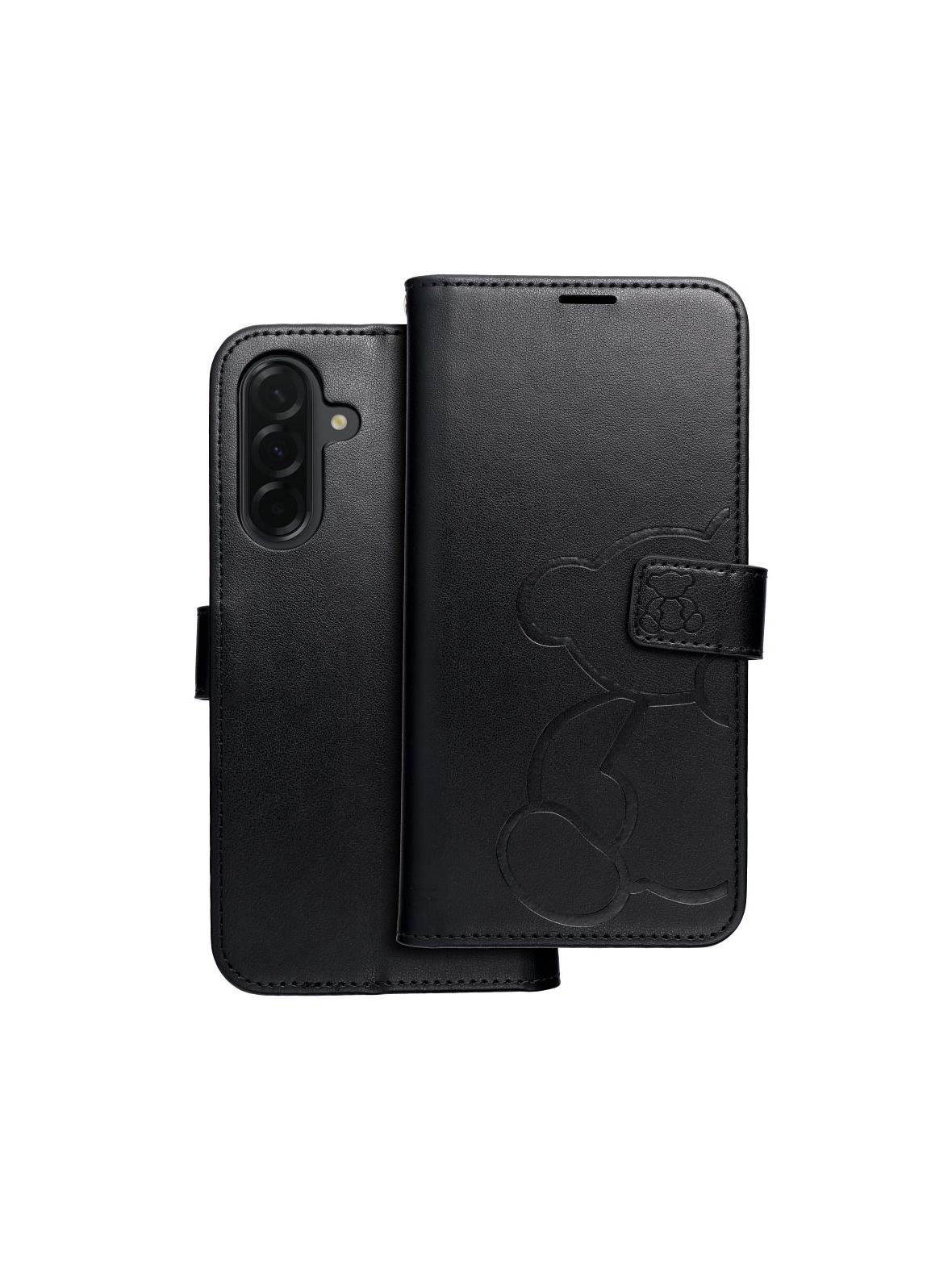 Kabura MEZZO Book do SAMSUNG A36 5G teddy bear czarny