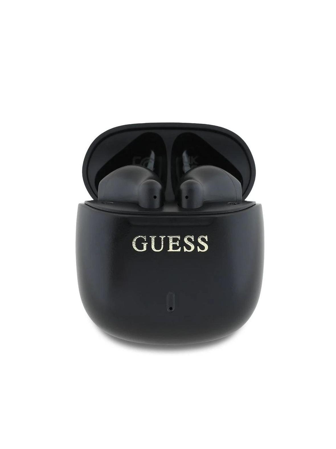 GUESS słuchawki bezprzewodowe bluetooth TWS GUTWSJ14ESGK (Printed Classic Logo) czarne