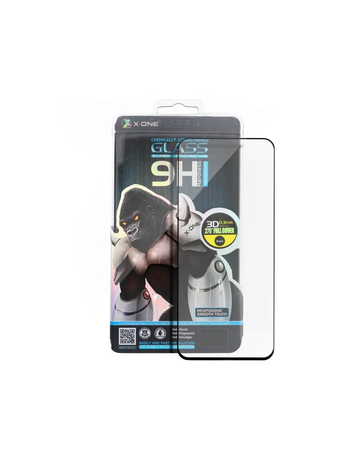 Szkło hartowane X-ONE 3D - do iPhone Xs/11 Pro czarny