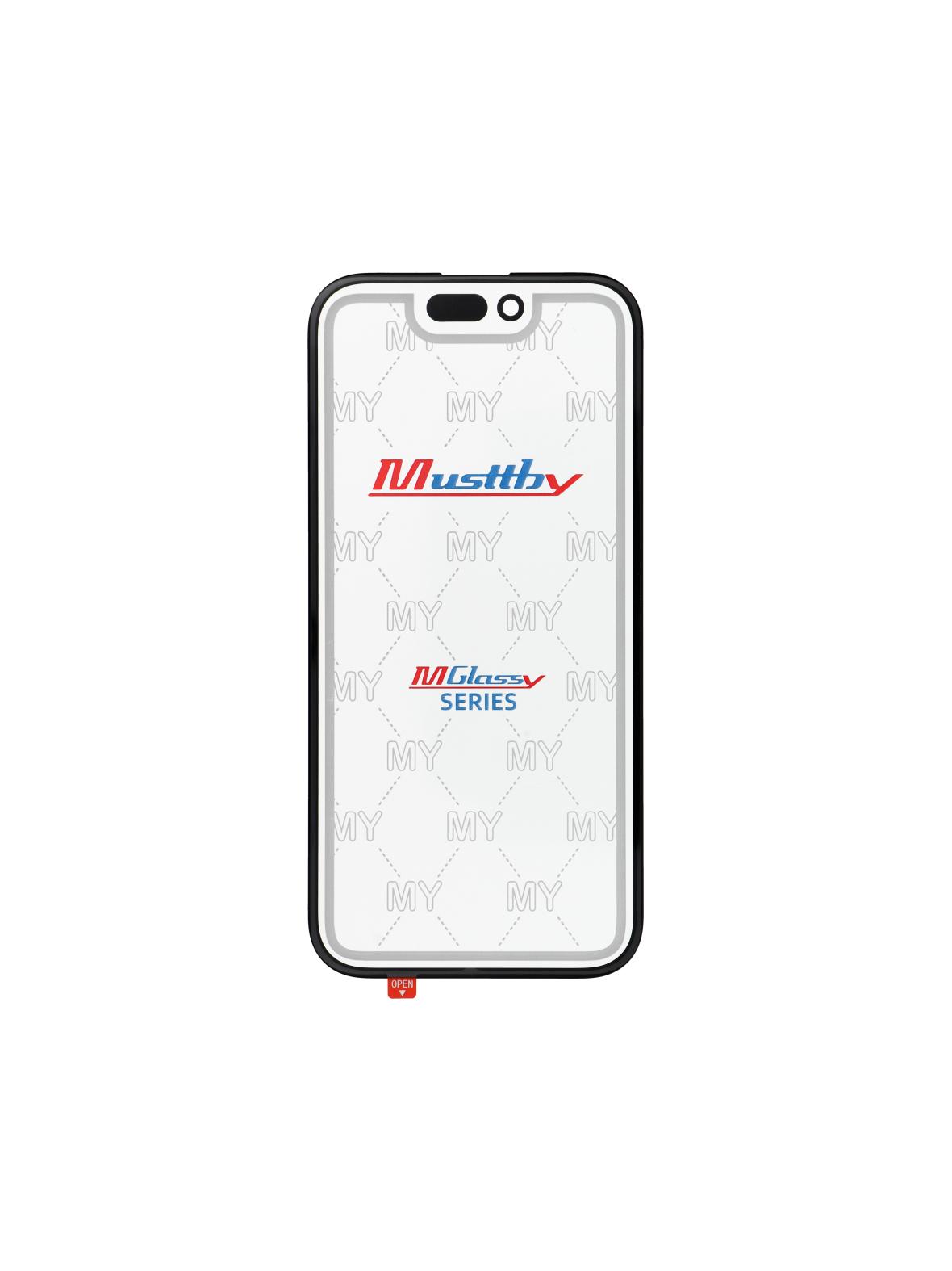 MUSTTBY szybka + oca IPHONE 15