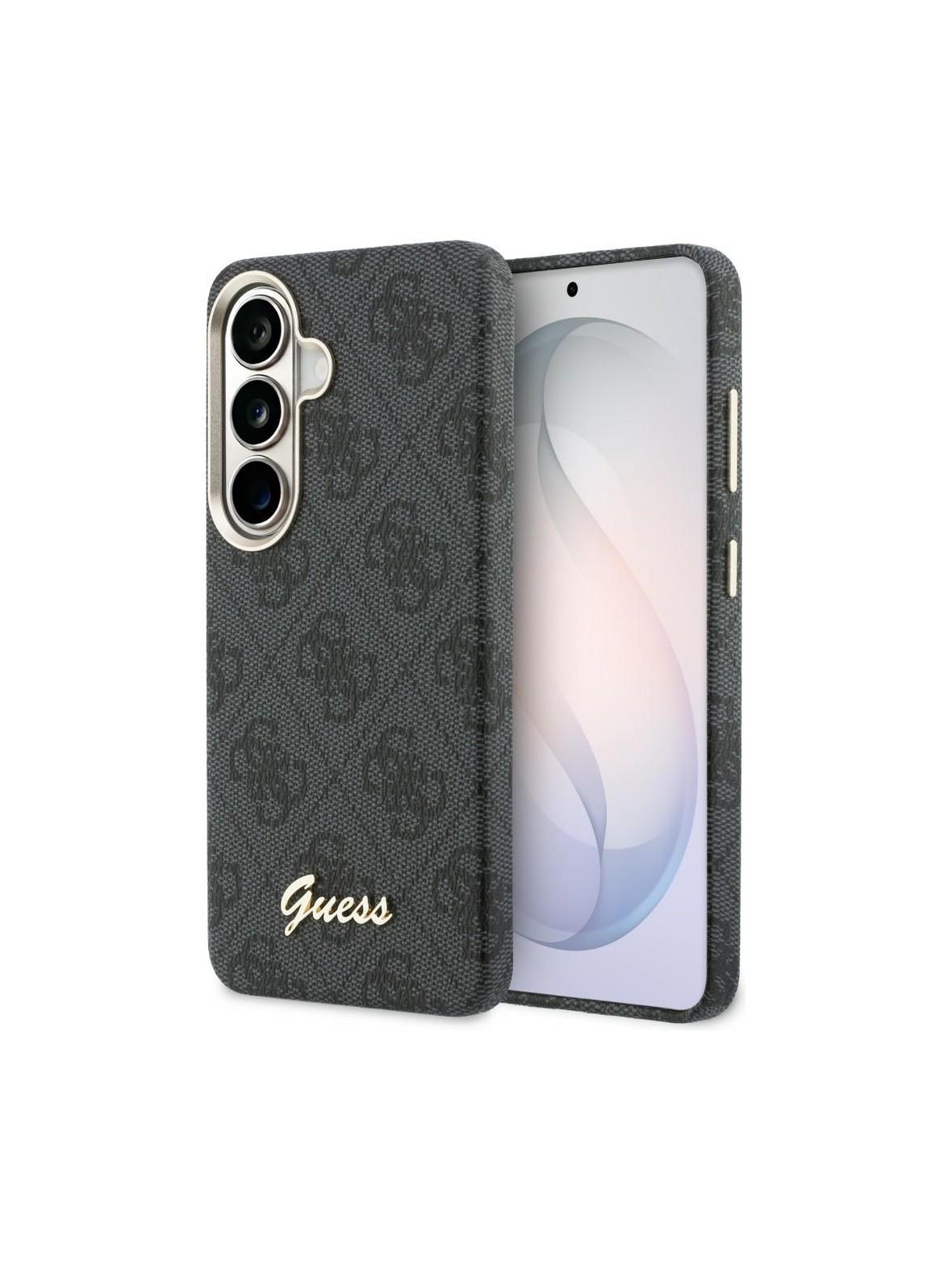 GUESS futerał do SAMSUNG S26 GUHMS26S5P4FWMSK (4G Script MagSafe) czarny
