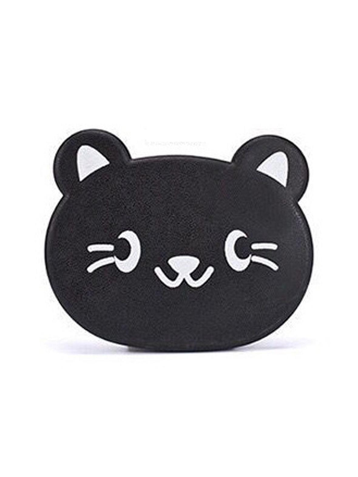 Składany stolik samochodowy dla dzieci w kształcie kota czarny