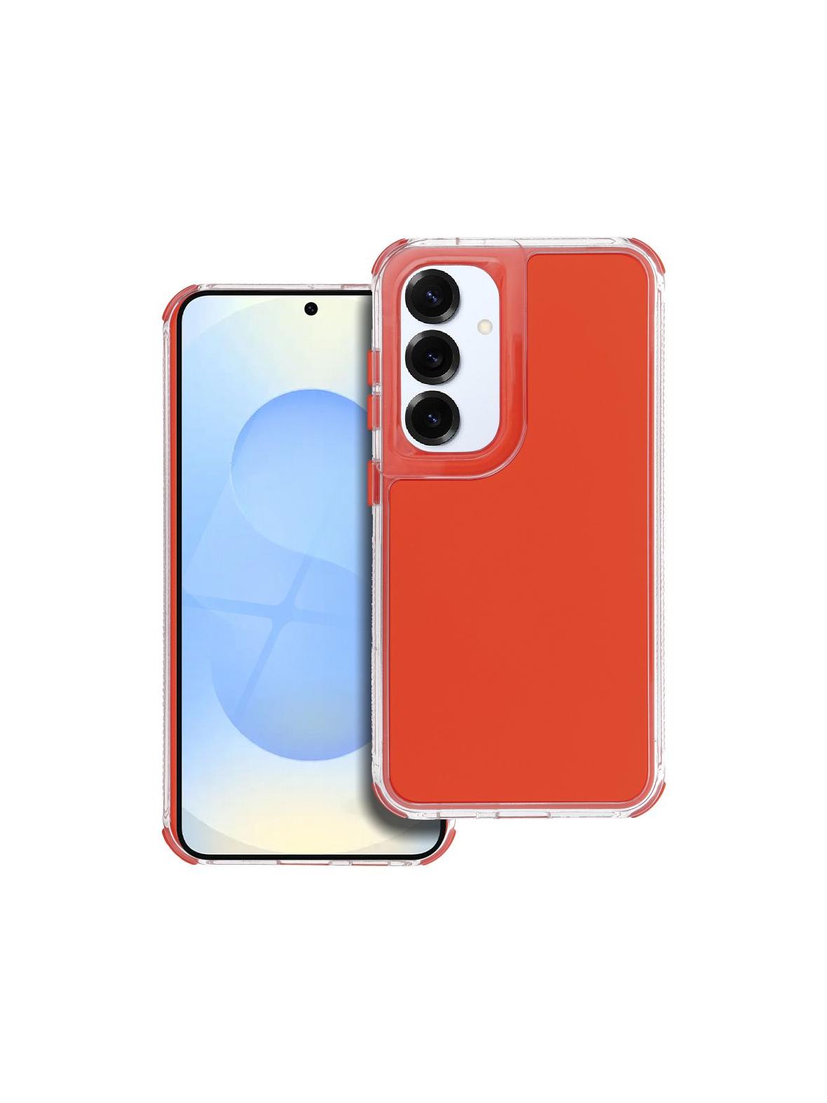 Futerał MATRIX do SAMSUNG S25 pomarańczowy