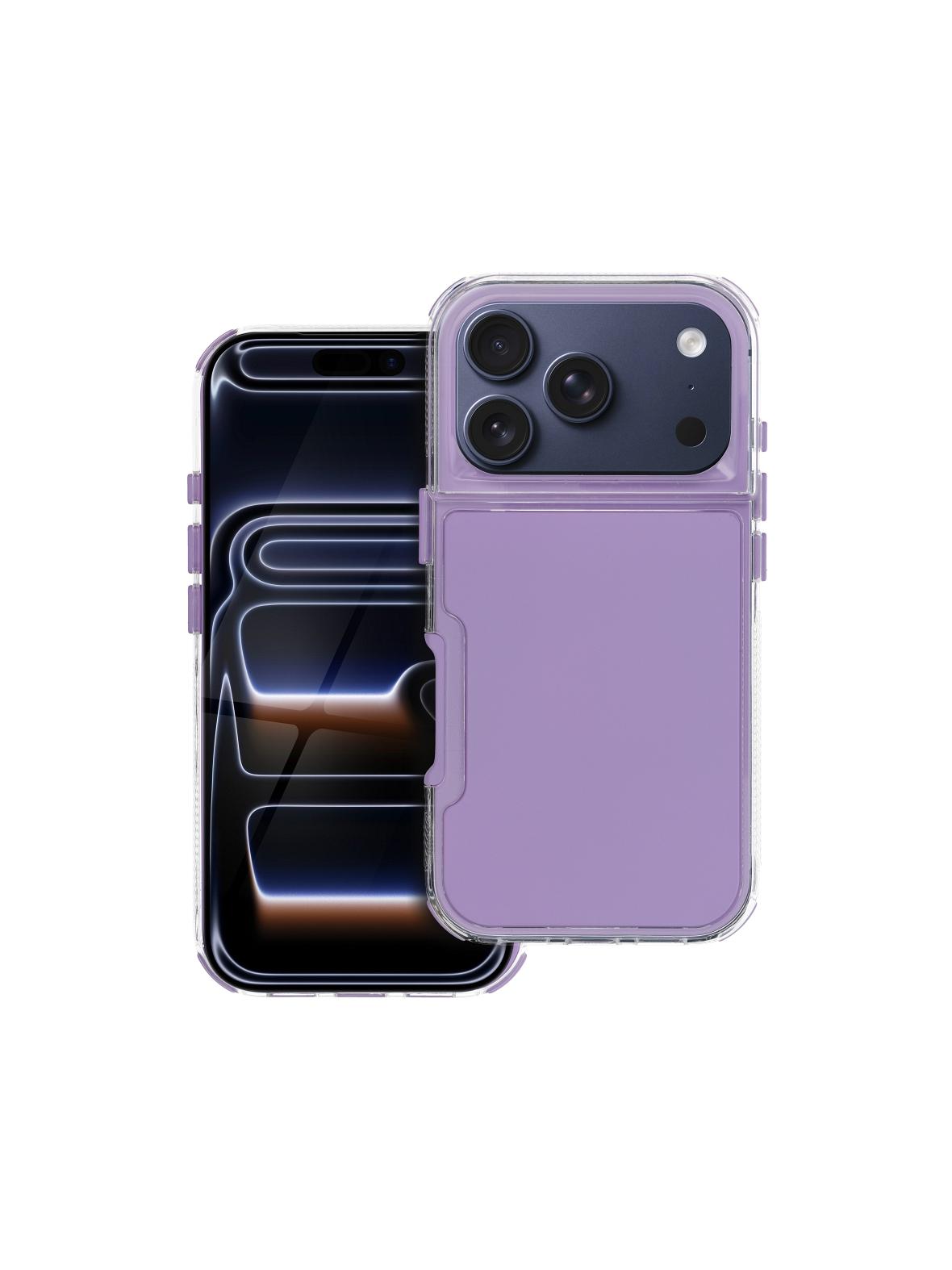 Futerał MATRIX do IPHONE 17 Pro jasnofioletowy