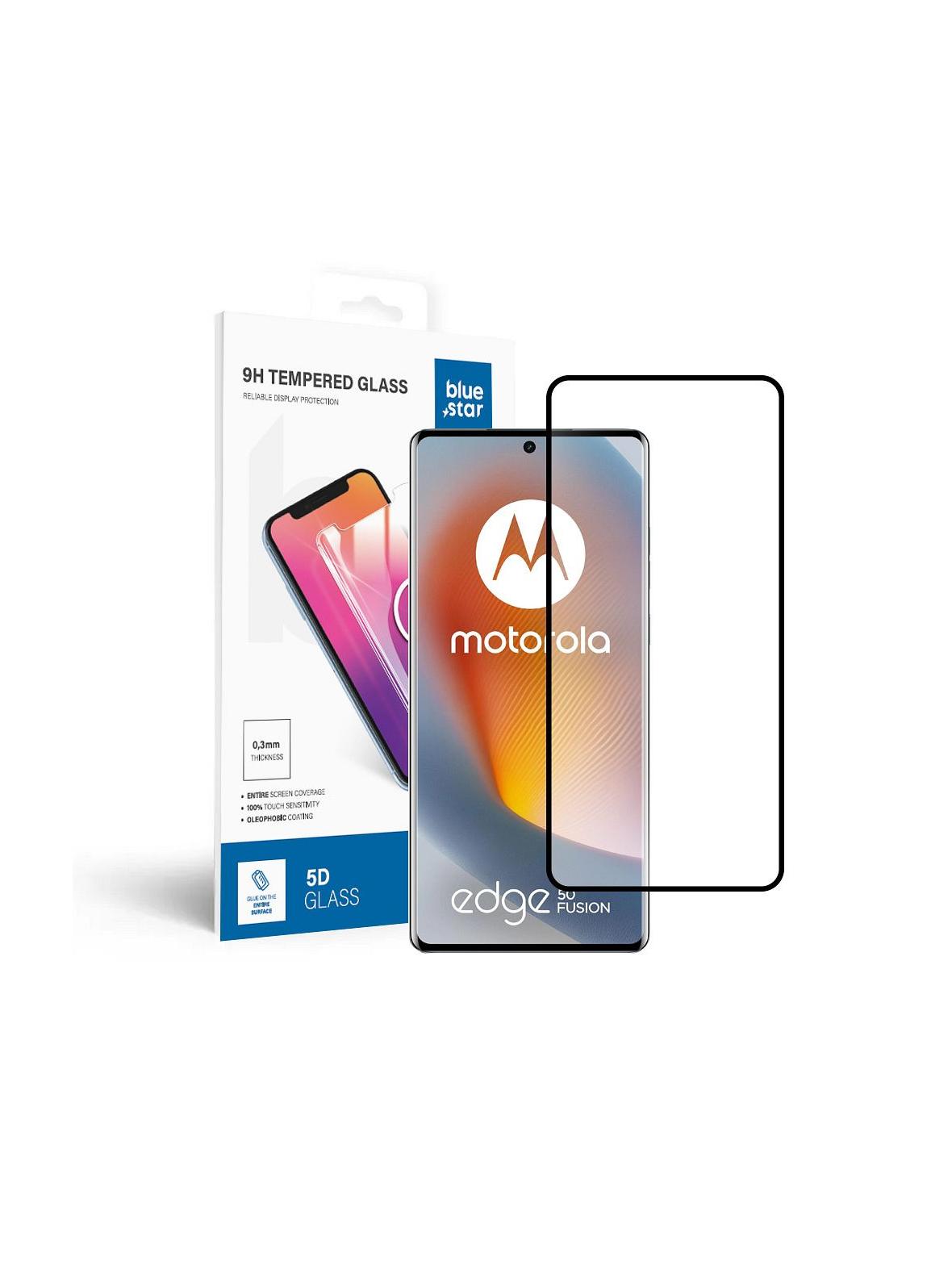 Szkło hartowane do Motorola Edge 50 FUSION Blue Star 5D czarne