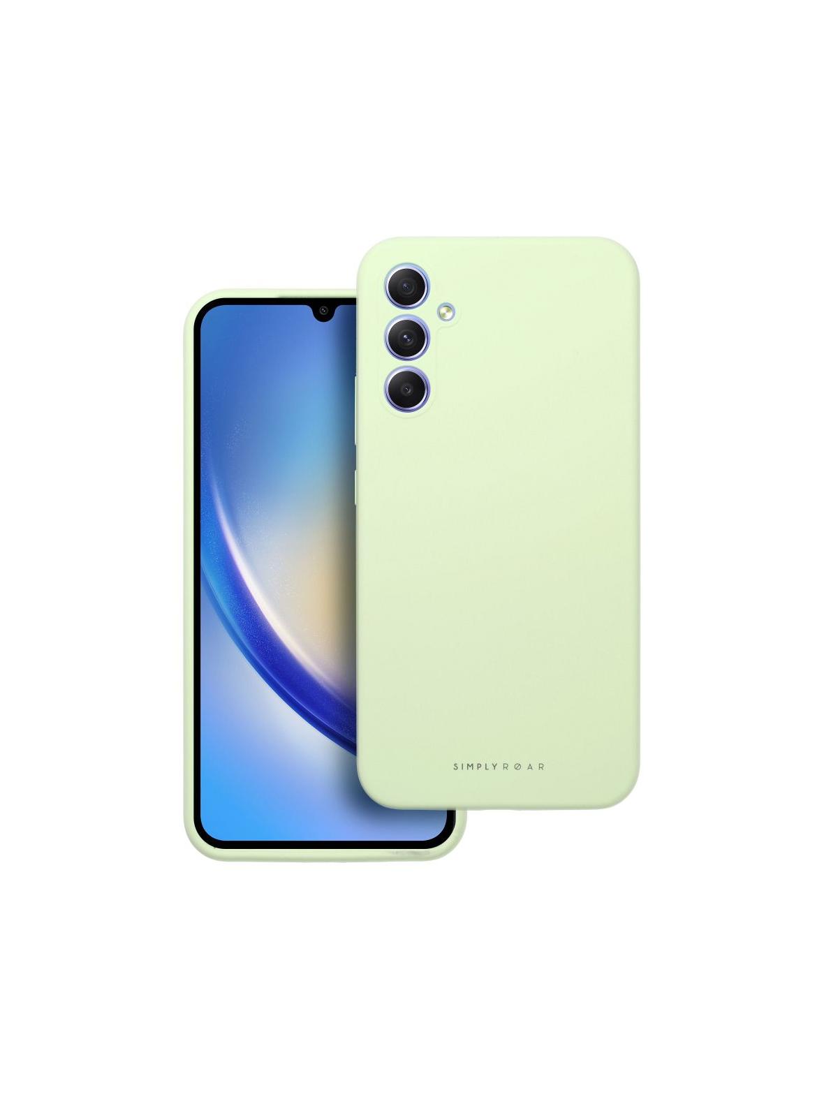 ROAR futerał CLOUD SKIN do SAMSUNG A34 5G Jasnozielony