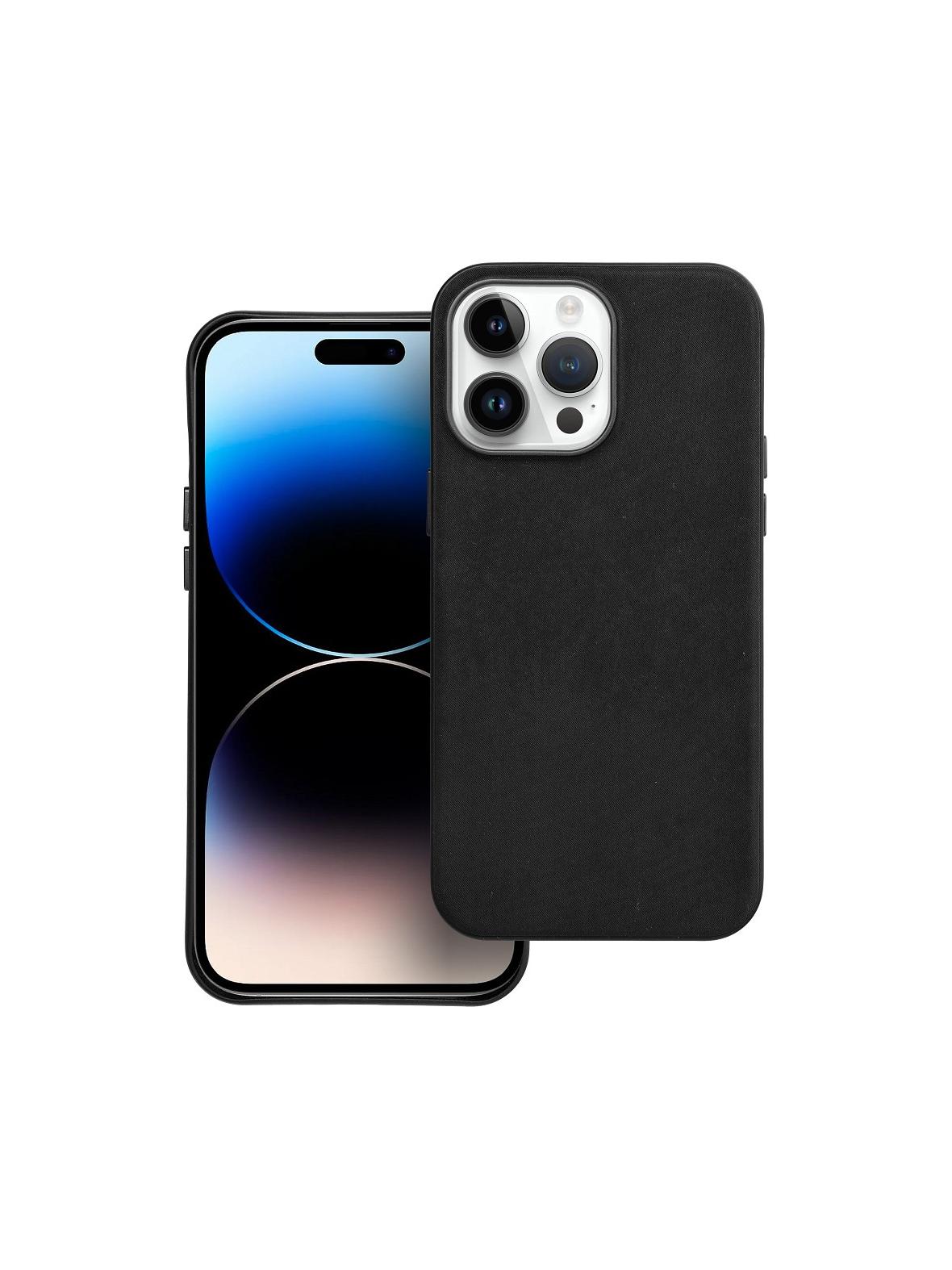 Futerał WOVEN MAG COVER kompatybilny z MagSafe do IPHONE 14 Pro Max czarny