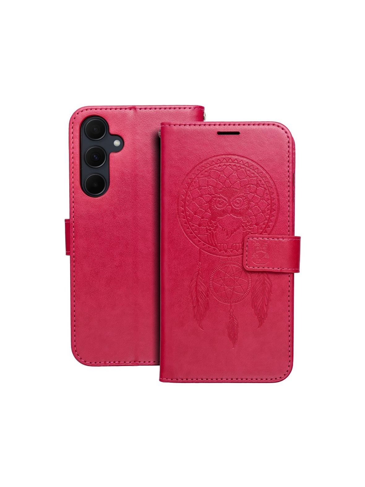 Kabura MEZZO Book do SAMSUNG A35 5G łapacz snów magenta