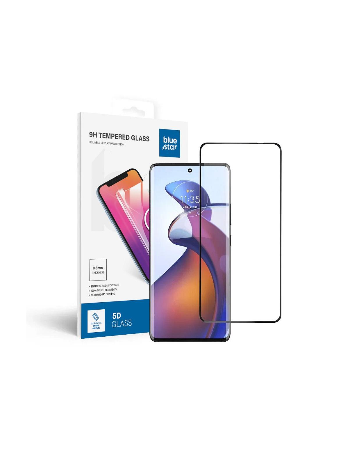 Szkło hartowane do Motorola Edge 30 FUSION Blue Star 5D czarne