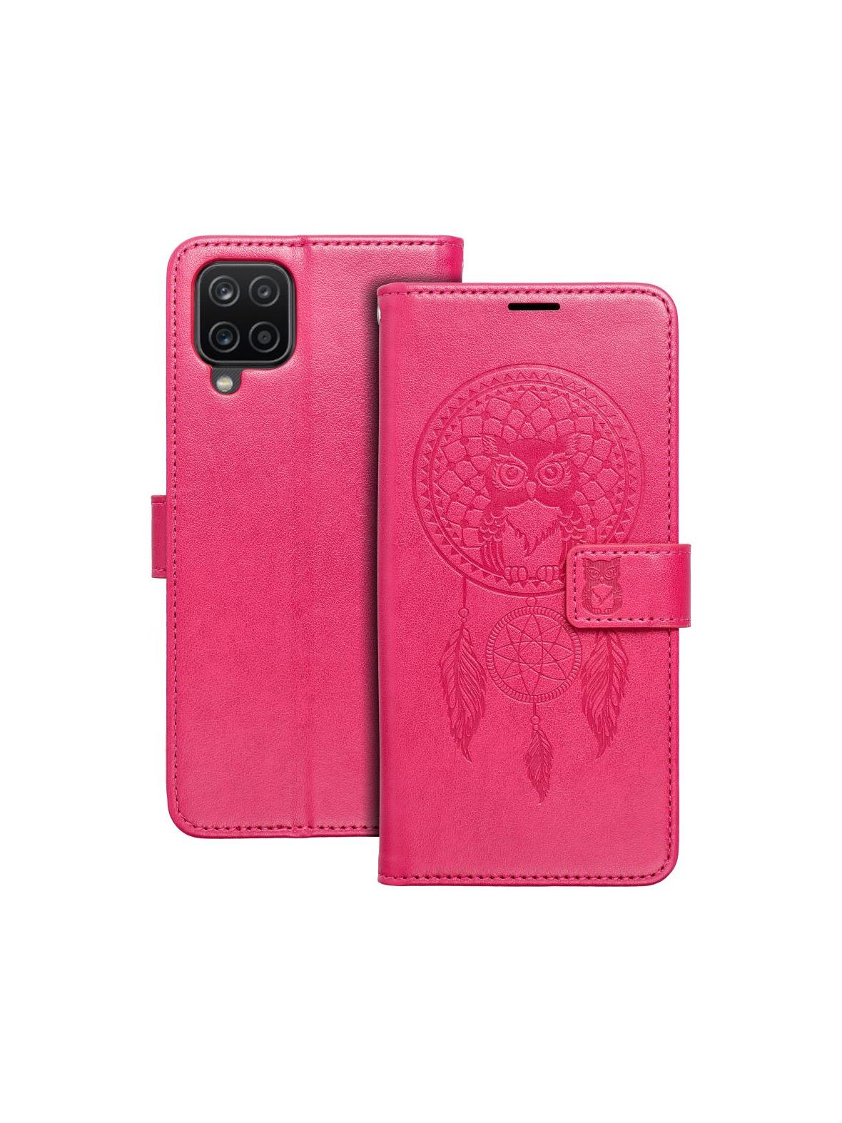 Kabura MEZZO Book do SAMSUNG A12 / M12 łapacz snów magenta