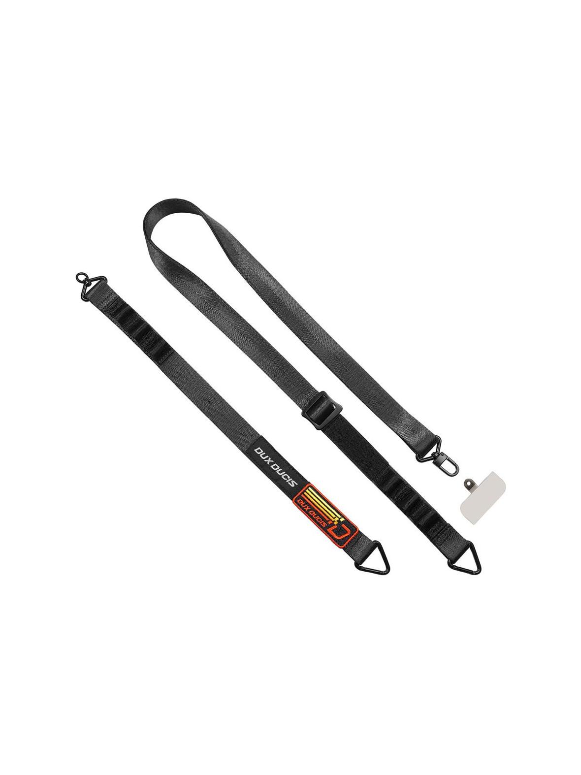 DUX DUCIS Outdoor Cross Body - smycz do telefonu czarna