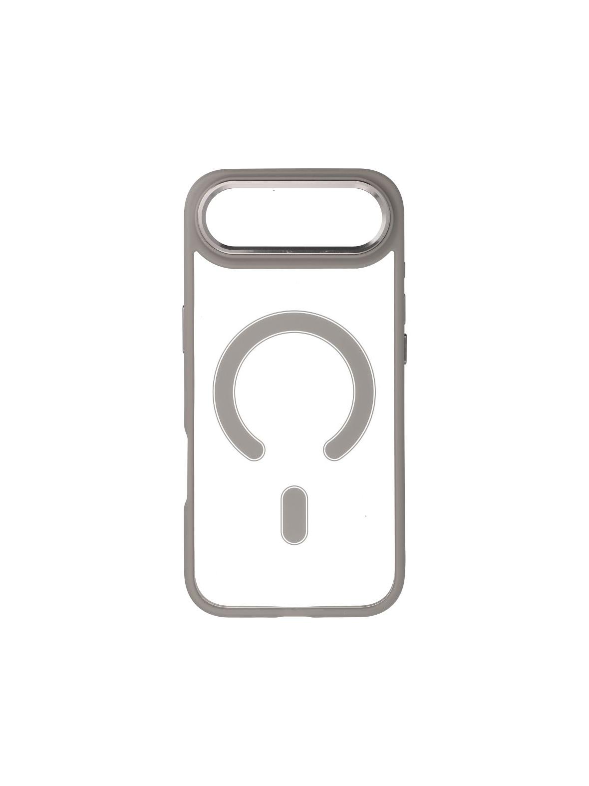 Futerał COLOR EDGE MAG COVER kompatybilny z MagSafe do IPHONE 17 Air tytanowy szary