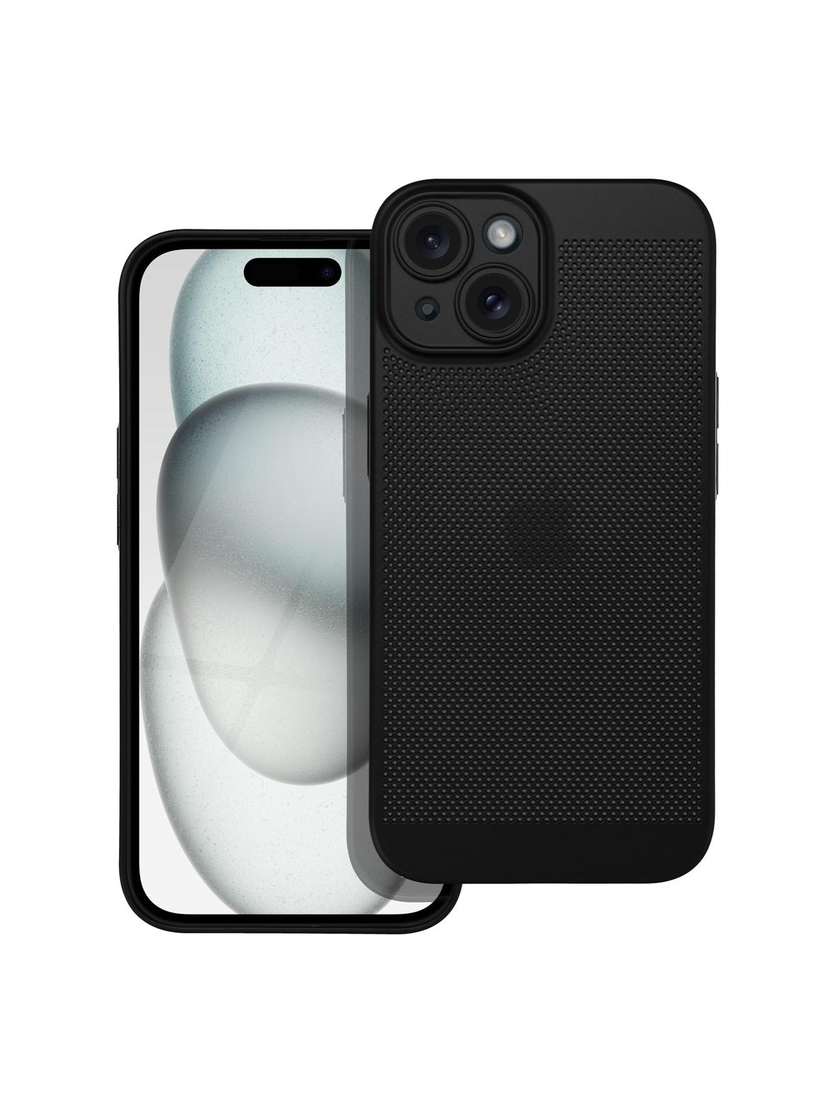 Futerał do iPhone 15 Breezy czarny