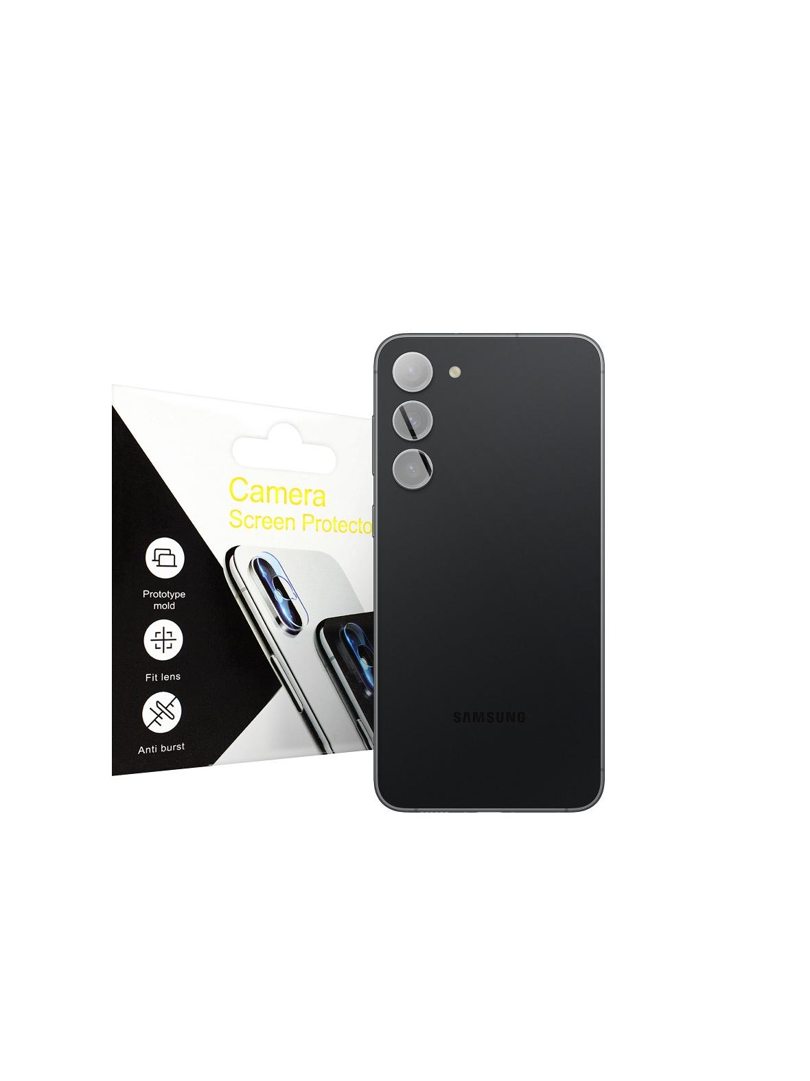 Szkło hartowane Tempered Glass Camera Full Cover - do Samsung S23/23 Plus