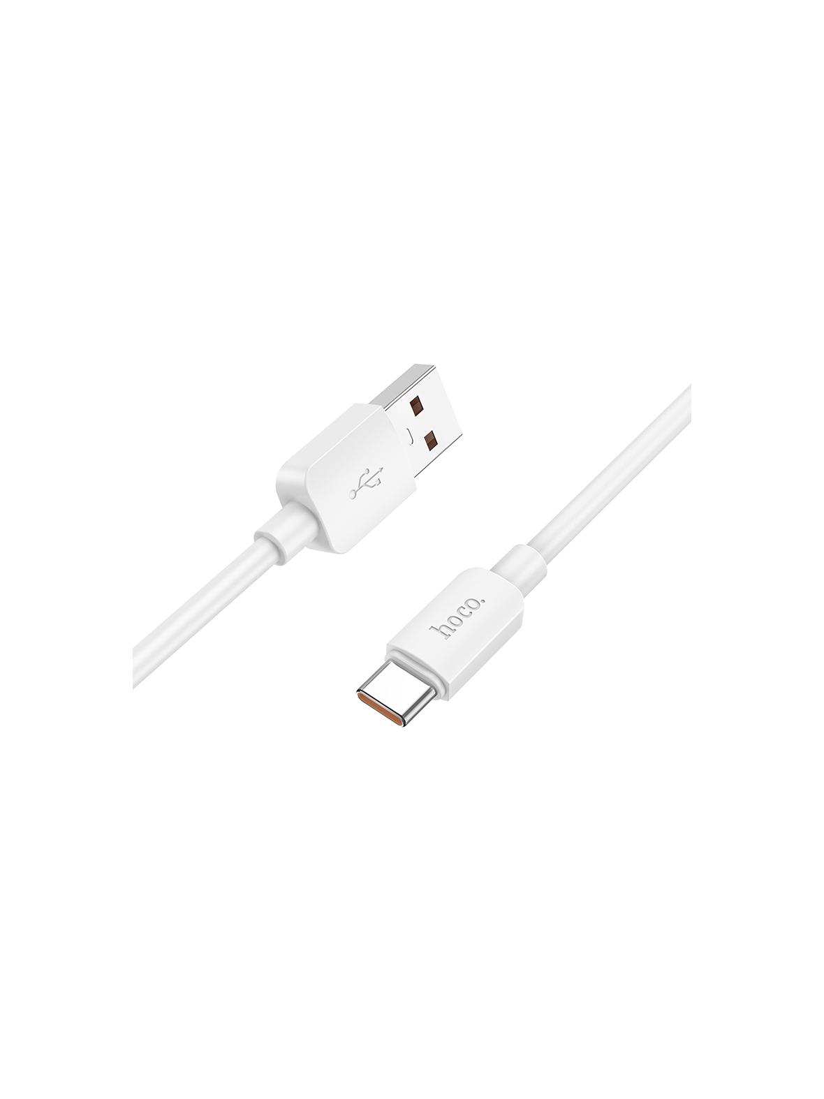 Kabel USB A do USB C Hoco PD 6A 100W 1 m X96 biały